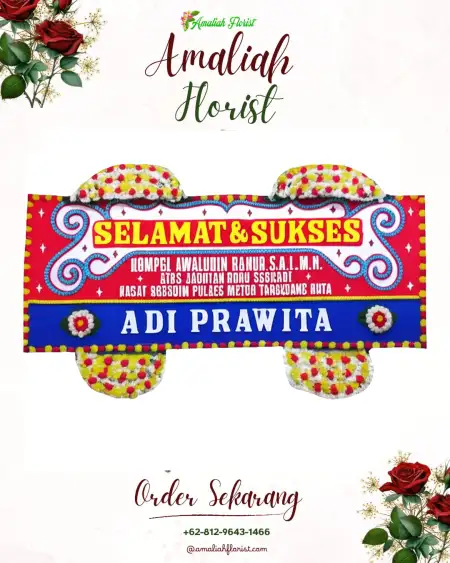 Papan Bunga Ucapan Selamat Cilukrak